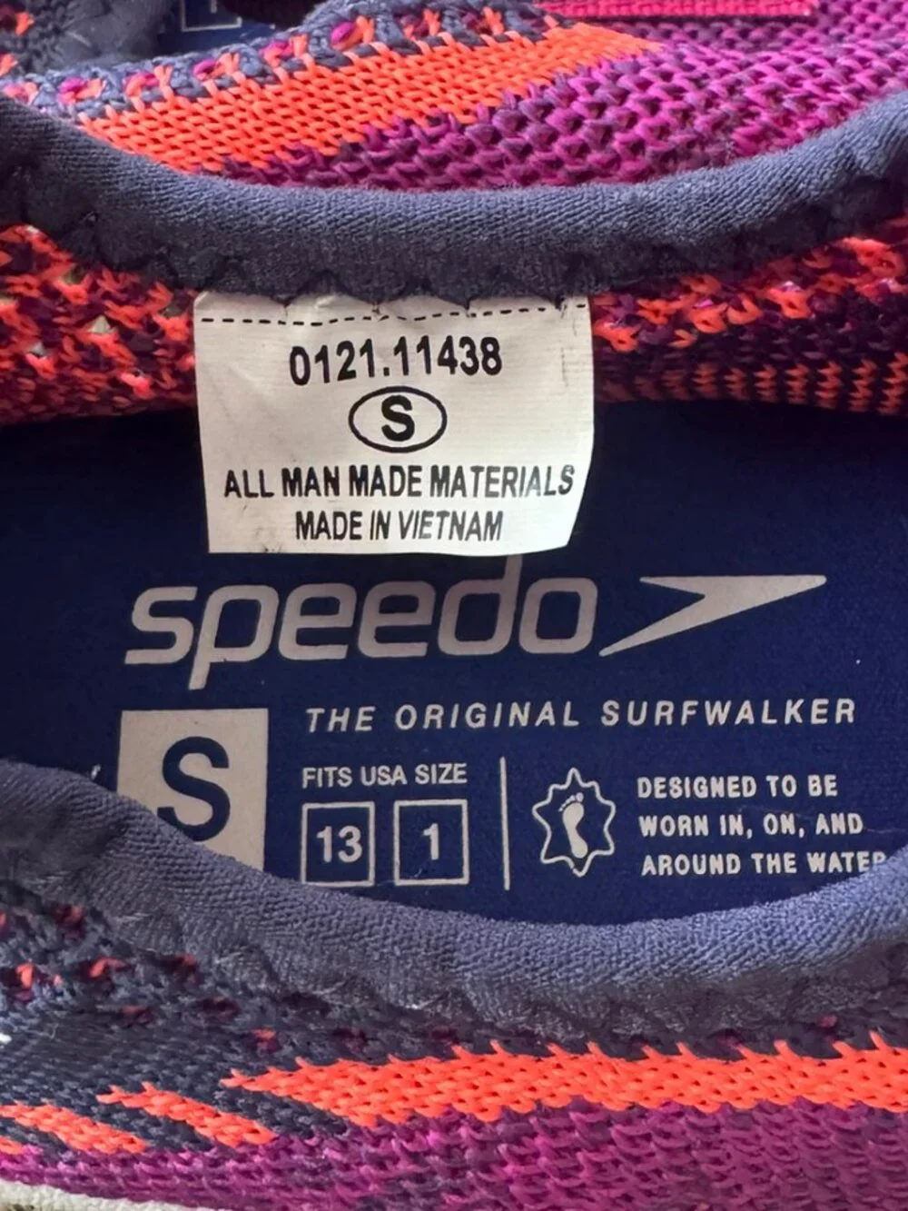 Speedo water shoes